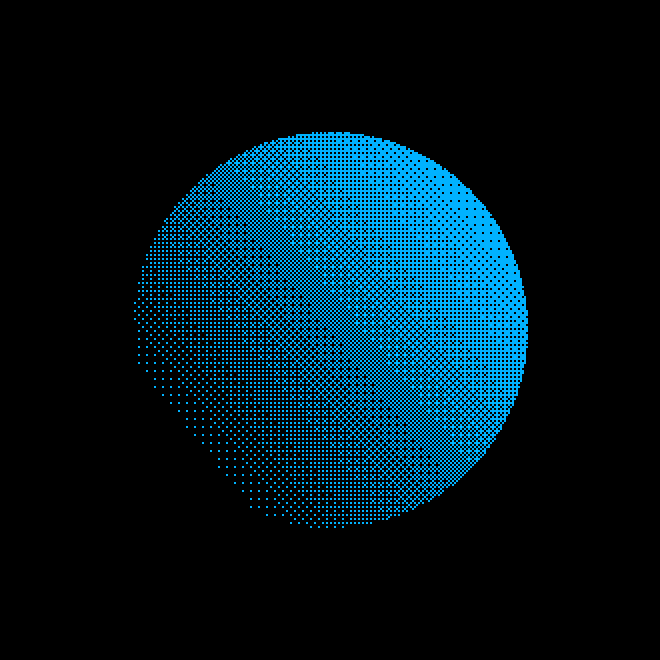 Dithering shader